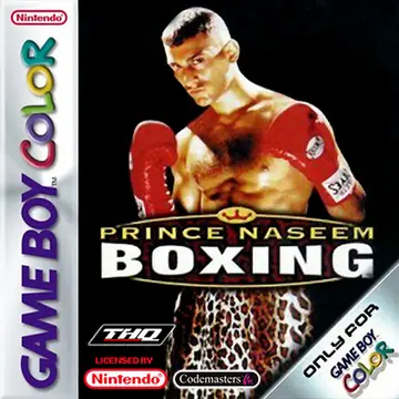 Prince Naseem Boxing GBC box art