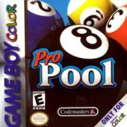 Pro Pool GBC box art