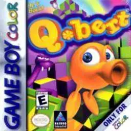 Q*bert GBC box art