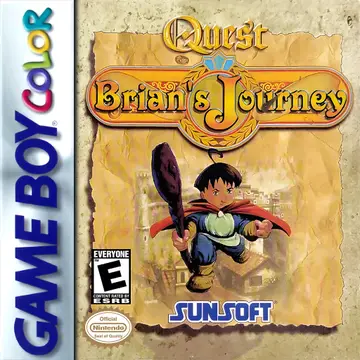 Quest: Brian's Journey GBC box art