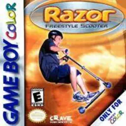 Razor Freestyle Scooter GBC box art