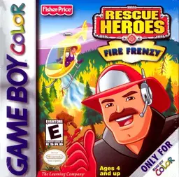 Rescue Heroes: Fire Frenzy GBC box art