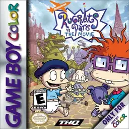 Rugrats in Paris: The Movie GBC box art