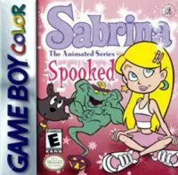 Sabrina: The Animated Series: Spooked! GBC box art
