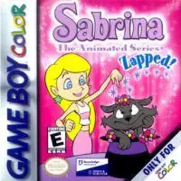 Sabrina: The Animated Series: Zapped! GBC box art