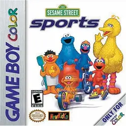 Sesame Street Sports GBC box art