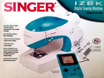 Sewing Machine Operation Software GBC box art