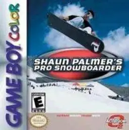 Shaun Palmer's Pro Snowboarder GBC box art