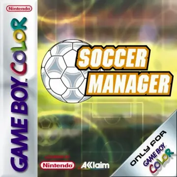 Soccer Manager GBC box art