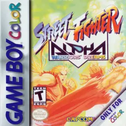 Street Fighter Alpha: Warriors' Dreams GBC box art