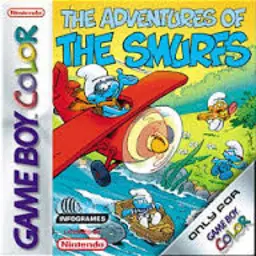 The Adventures of the Smurfs GBC box art