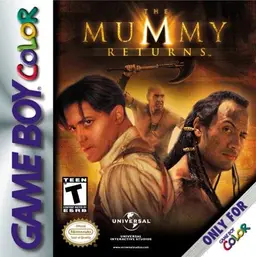 The Mummy Returns GBC box art