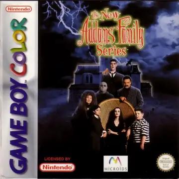 The New Addams Family Series GBC box art