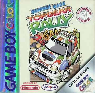 Top Gear Rally GBC box art