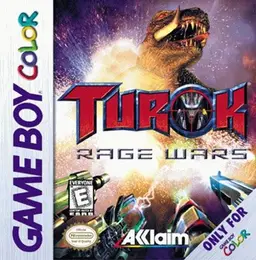 Turok: Rage Wars GBC box art