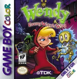 Wendy: Every Witch Way GBC box art