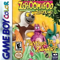Zoboomafoo: Playtime in Zobooland GBC box art