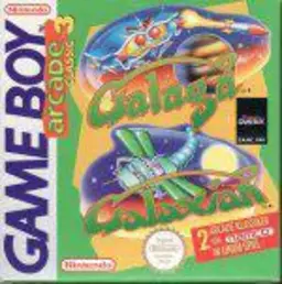 Arcade Classic No. 3: Galaga & Galaxian Game Boy box art