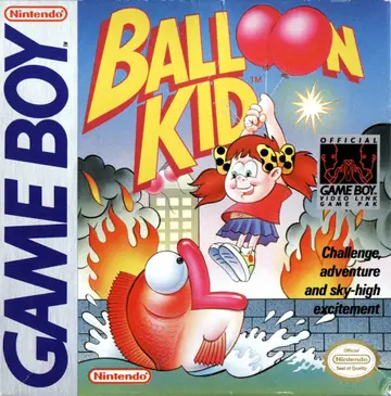 Balloon Kid box art