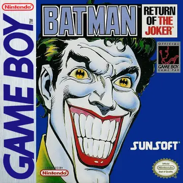 Batman: Return of the Joker Game Boy box art