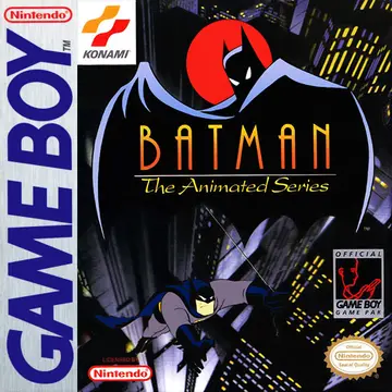 Batman: The Animated Series Game Boy box art