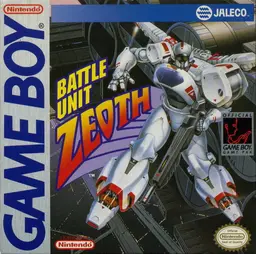Battle Unit Zeoth Game Boy box art