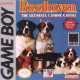 Beethoven Game Boy box art