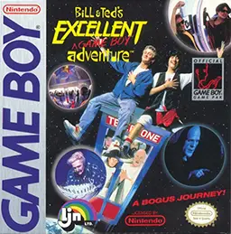 Bill & Ted's Excellent Game Boy Adventure: A Bogus Journey! box art