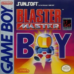 Blaster Master Jr. Game Boy box art