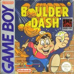 Boulder Dash Game Boy box art