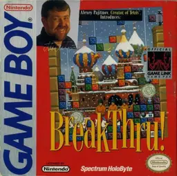 BreakThru! Game Boy box art
