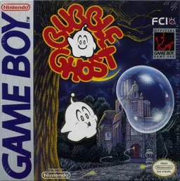 Bubble Ghost Game Boy box art