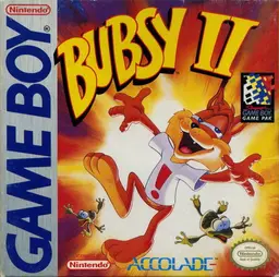 Bubsy 2 Game Boy box art