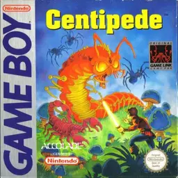 Centipede Game Boy box art