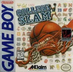 College Slam Game Boy box art