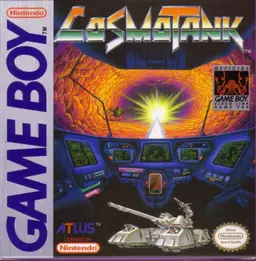 Cosmo Tank Game Boy box art
