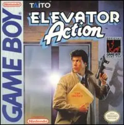 Elevator Action Game Boy box art