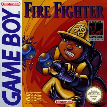 Fire Fighter Game Boy box art