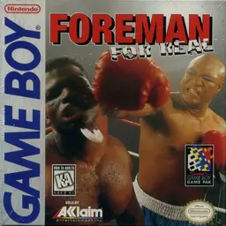 Foreman For Real box art
