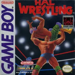 HAL Wrestling Game Boy box art