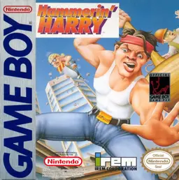 Hammerin' Harry Game Boy box art