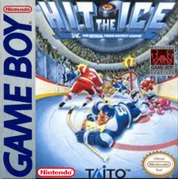 Hit the Ice: VHL: The Official Video Hockey League Game Boy box art