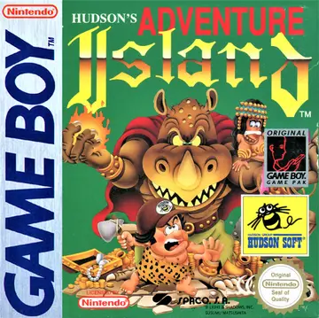 Hudson's Adventure Island Game Boy box art