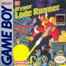 Hyper Lode Runner Game Boy box art
