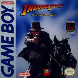 Indiana Jones and the Last Crusade Game Boy box art