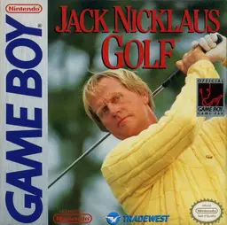 Jack Nicklaus Golf Game Boy box art