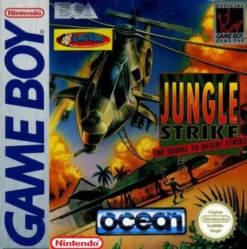 Jungle Strike Game Boy box art