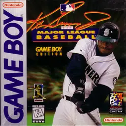 Ken Griffey Jr. Presents Major League Baseball Game Boy box art
