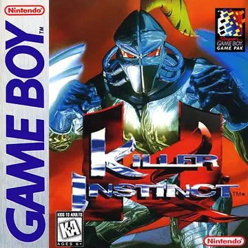 Killer Instinct Game Boy box art