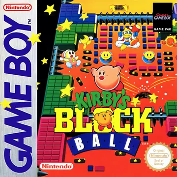 Kirby's Block Ball box art